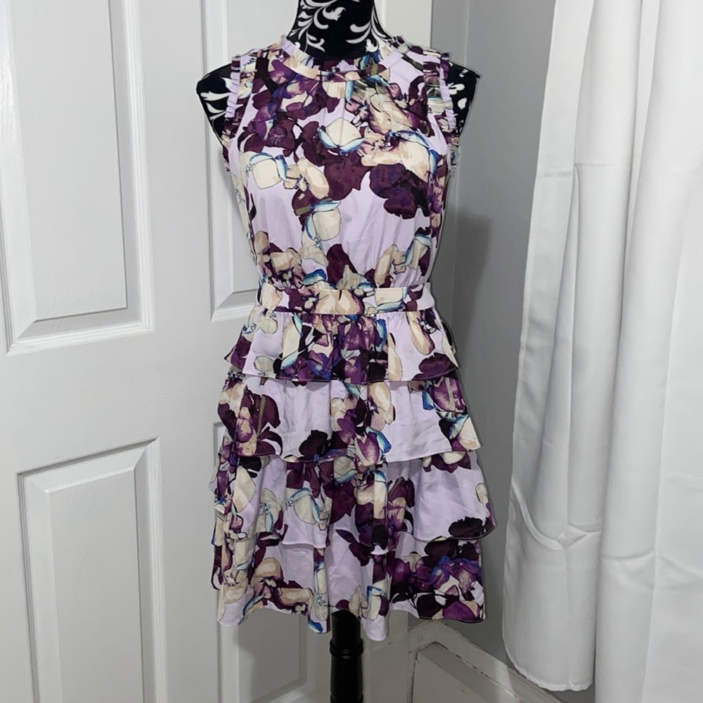 Gorgeous Banana Republic tiered ruffle dress